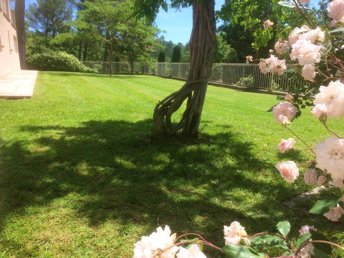 Villa de 4 chambres avec piscine privee jardin amenage et wifi a Saint Maximin la sainte Baume Extérieur photo